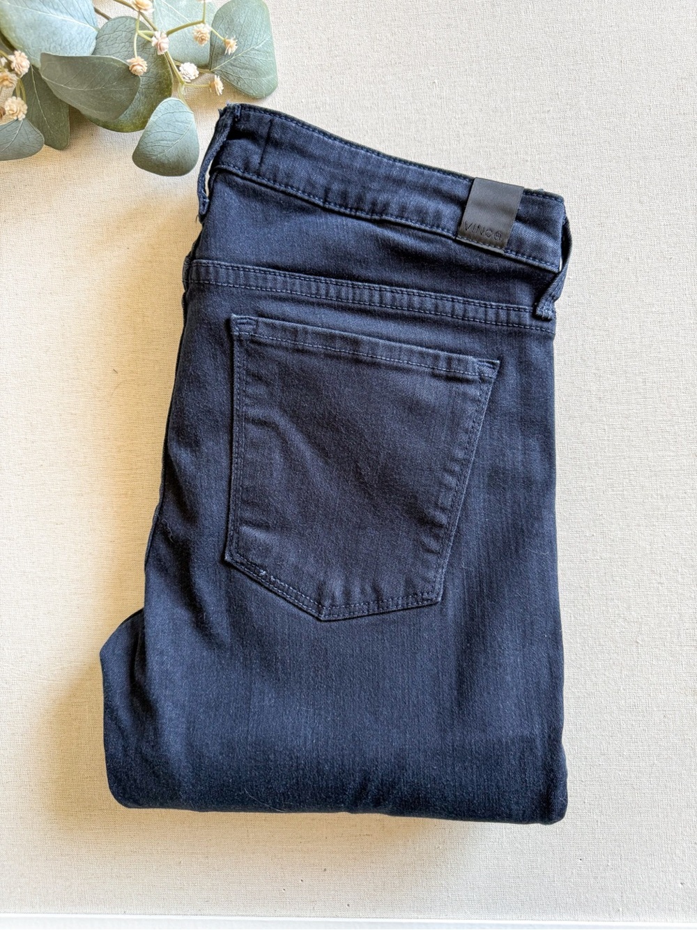 VINCE Skinny Coastal Blue Jeans Size 27 - Picture 1 of 8